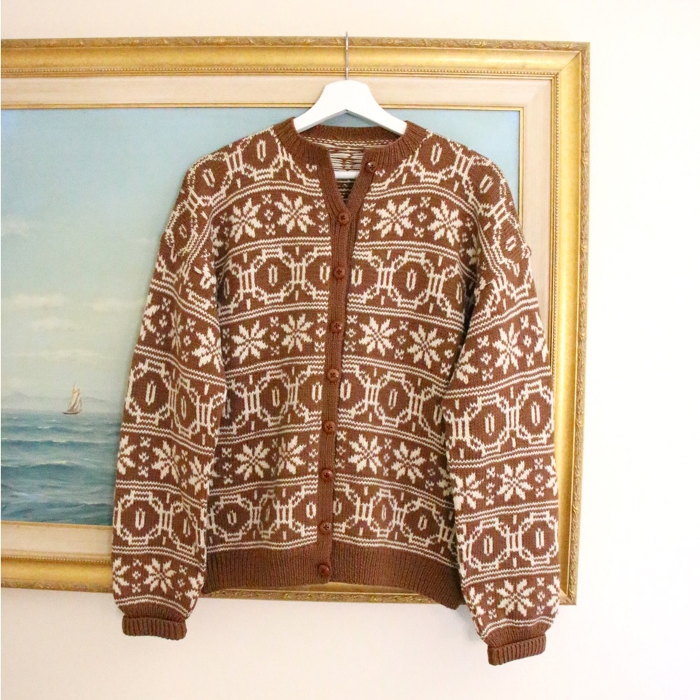 Vintage wool sweater SZ S